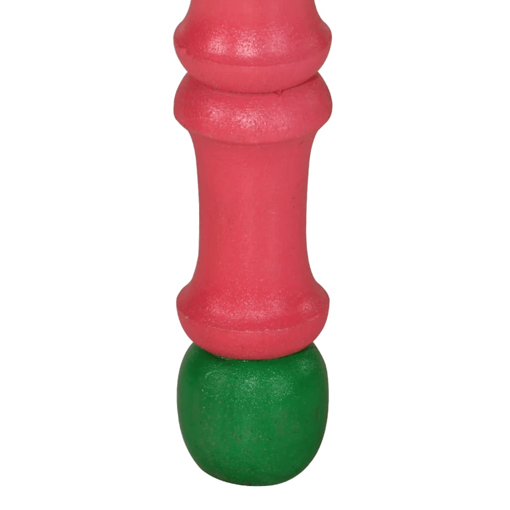 Salontafel Handbeschilderd Massief Mangohout Roze