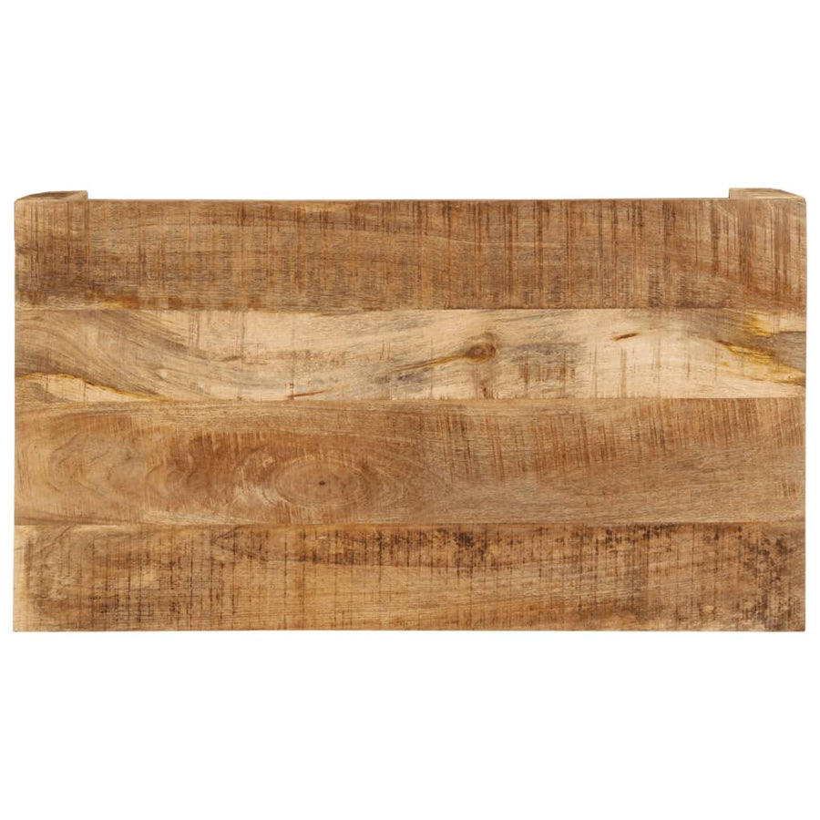 Salontafel 100 x 55 x 40 cm massief mangohout