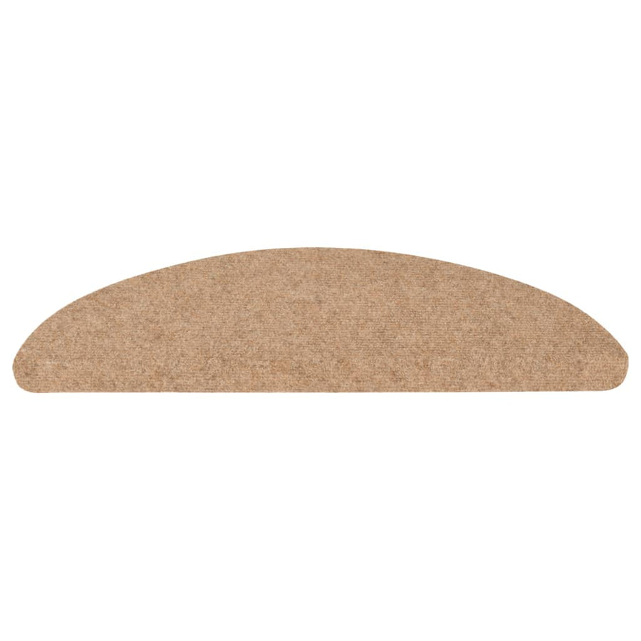 Trapmatten Zelfklevend 56X17X3 Cm 10 Beige Halfrond (56 x 17 cm)