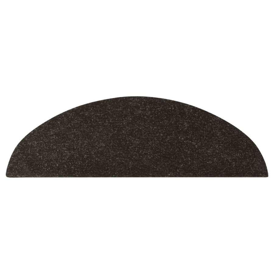 Trapmatten Zelfklevend 56X17X3 Cm Kleurig 10 Antraciet Halfrond (56 x 17 cm)