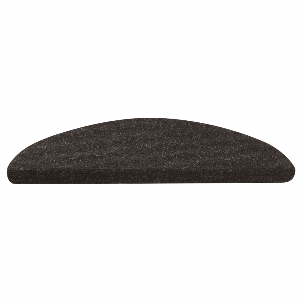 Trapmatten Zelfklevend 65X22,5X3,5 Cm 10 Zwart Halfrond (65 x 22,5 cm)