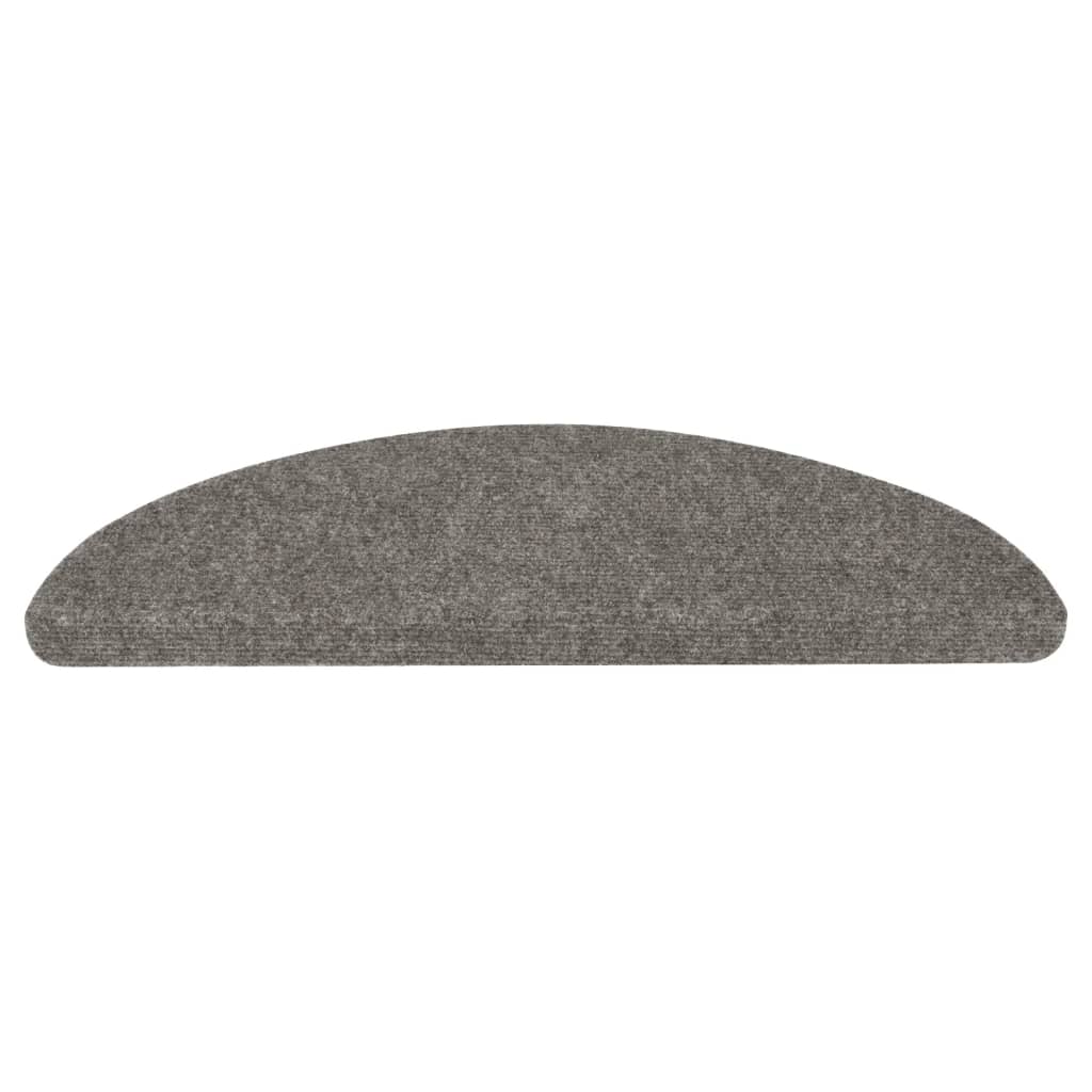 Trapmatten Zelfklevend 56X17X3 Cm 10 Grijs Halfrond (56 x 17 cm)