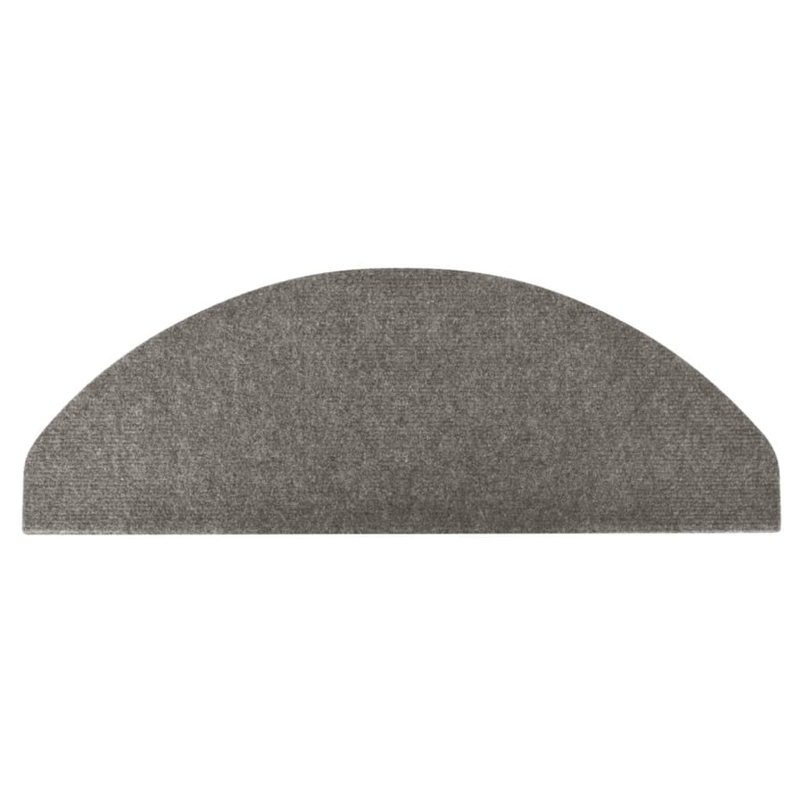 Trapmatten Zelfklevend 65X22,5X3,5 Cm 10 Grijs Halfrond (65 x 22,5 cm)