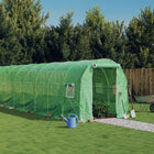 Tuinkas 16x2x2 m groen stalen frame