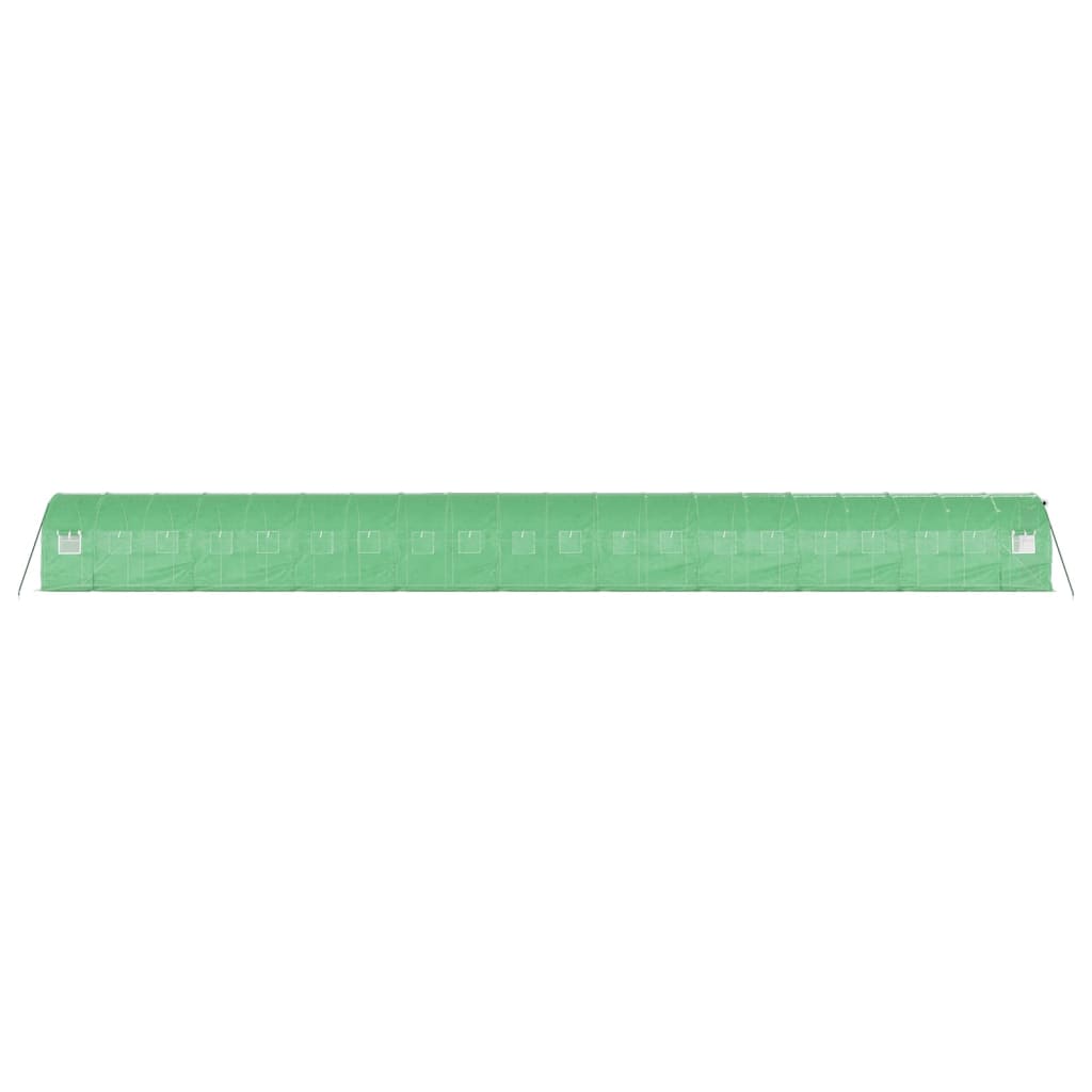 Tuinkas Met Stalen Frame 40 M² 20 x 2 x 2 m Groen