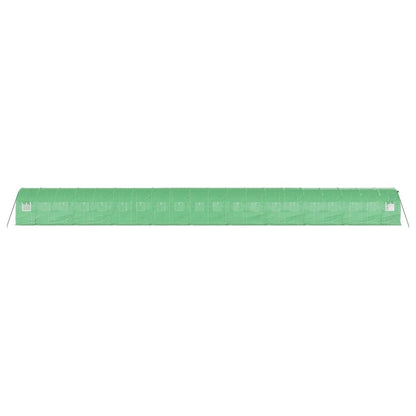 Tuinkas Met Stalen Frame 40 M² 20 x 2 x 2 m Groen
