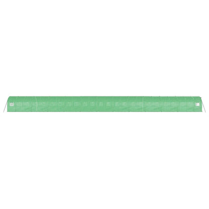 Tuinkas met stalen frame 48 m² 24x2x2 m groen