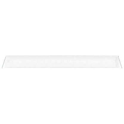 Tuinkas Met Stalen Frame 36 M² 18 x 2 x 2 m Wit
