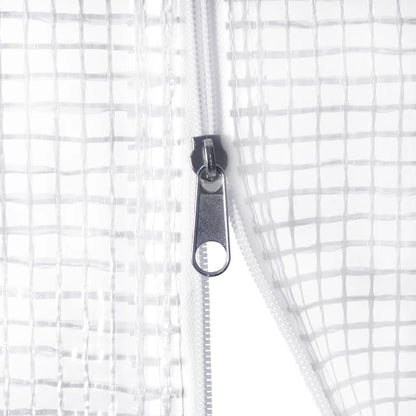 Tuinkas Met Stalen Frame 40 M² 20X2X2 M Wit