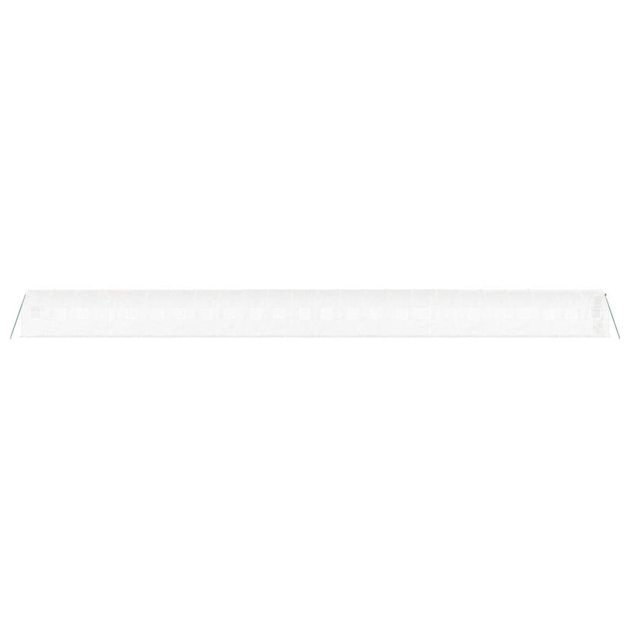 Tuinkas Met Stalen Frame 48 M² 24 x 2 x 2 m Wit