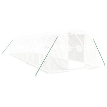 Tuinkas Met Stalen Frame 30 M² 10X3X2 M Wit