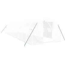 Tuinkas Met Stalen Frame 36 M² 12X3X2 M Wit