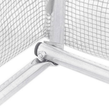 Tuinkas Met Stalen Frame 36 M² 12X3X2 M Wit