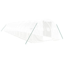 Tuinkas Met Stalen Frame 42 M² 14X3X2 M Wit