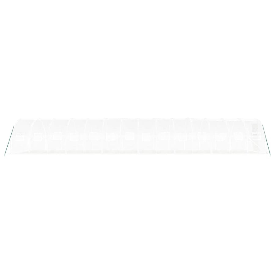 Tuinkas Met Stalen Frame 42 M² 14X3X2 M Wit