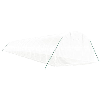Tuinkas Met Stalen Frame 54 M² 18X3X2 M Wit