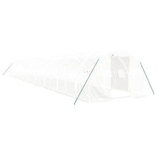 Tuinkas Met Stalen Frame 60 M² 20X3X2 M Wit