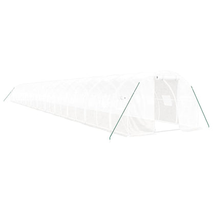 Tuinkas Met Stalen Frame 72 M² 24X3X2 M Wit