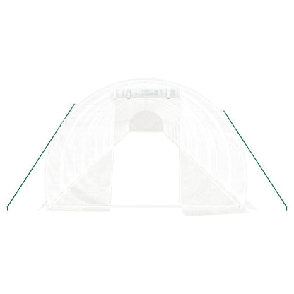 Tuinkas Met Stalen Frame 72 M² 24X3X2 M Wit