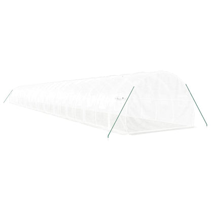 Tuinkas Met Stalen Frame 72 M² 24X3X2 M Wit