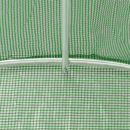 Tuinkas Met Stalen Frame 40 M² 10X4X2 M Groen