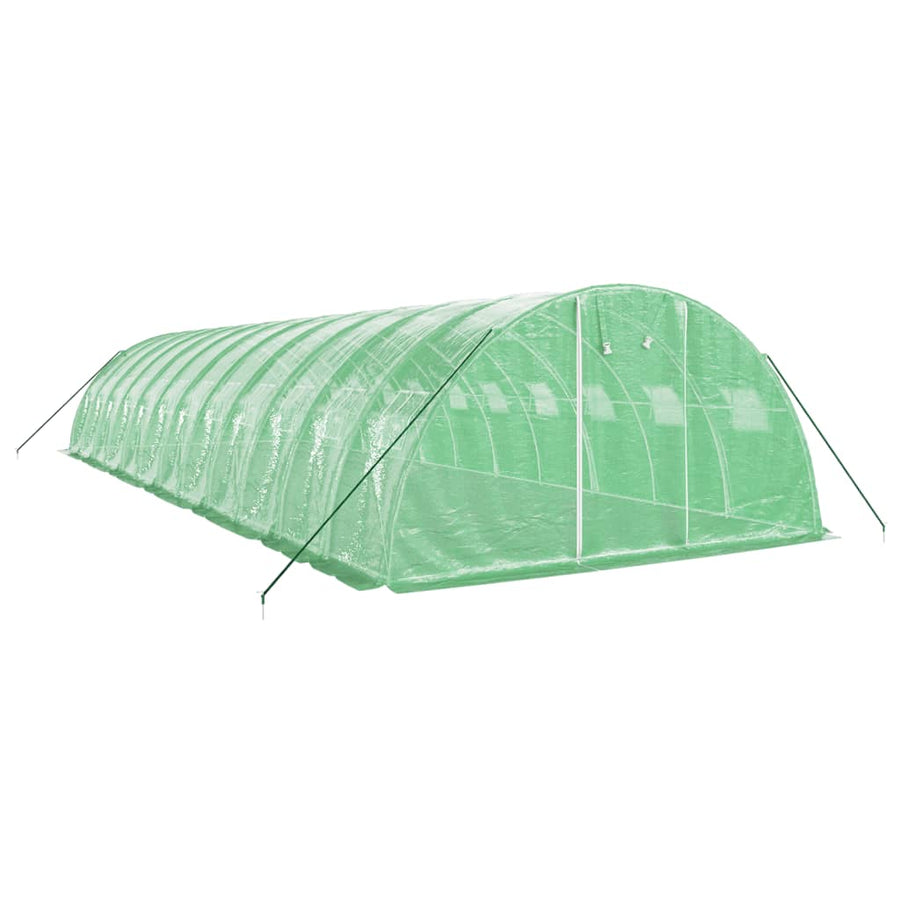 Tuinkas Met Stalen Frame 48 M² 12X4X2 M Groen
