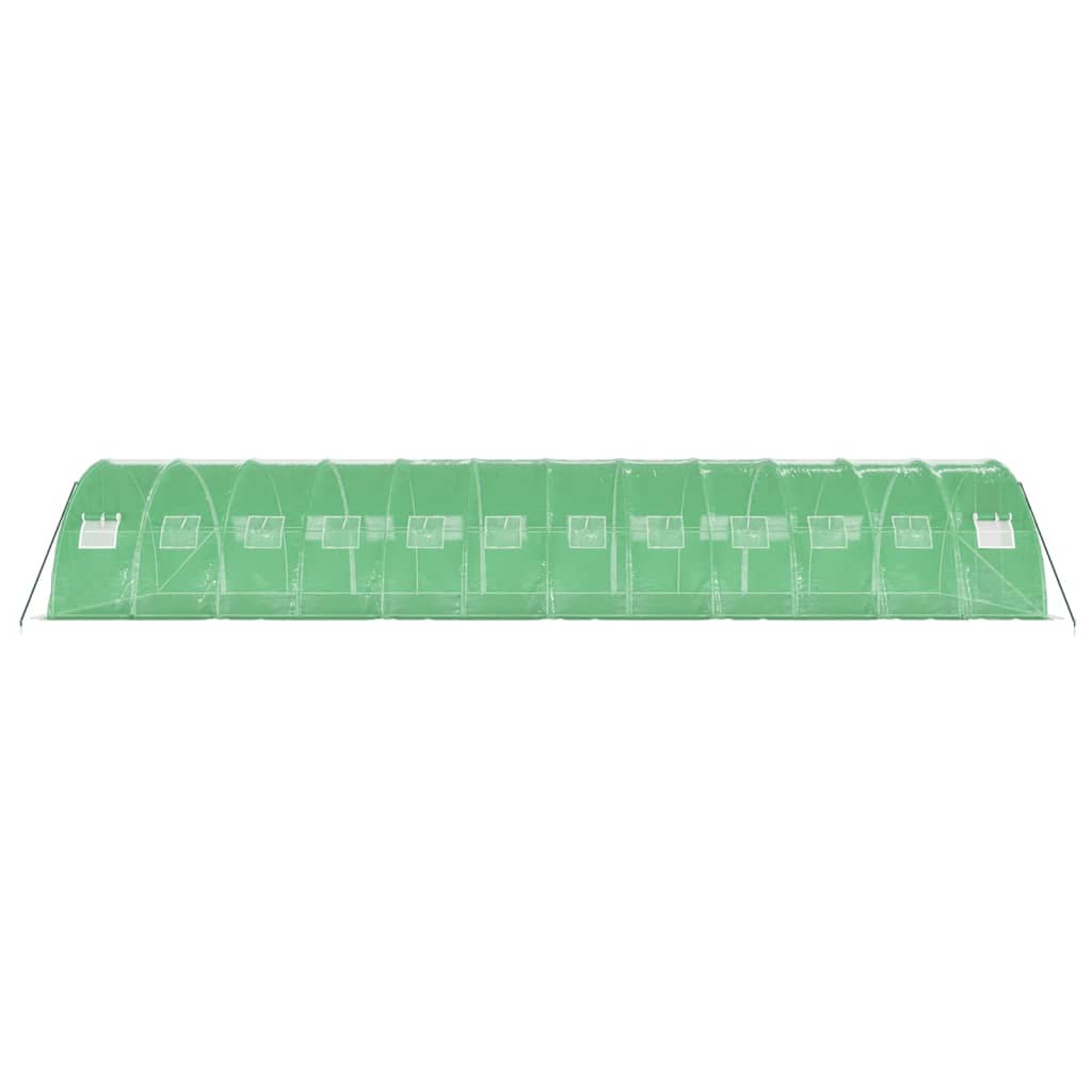 Tuinkas Met Stalen Frame 48 M² 12X4X2 M Groen