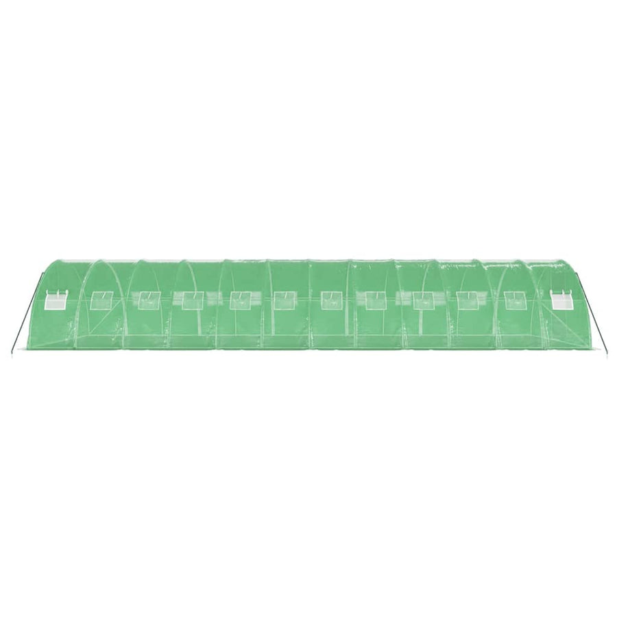 Tuinkas Met Stalen Frame 48 M² 12X4X2 M Groen