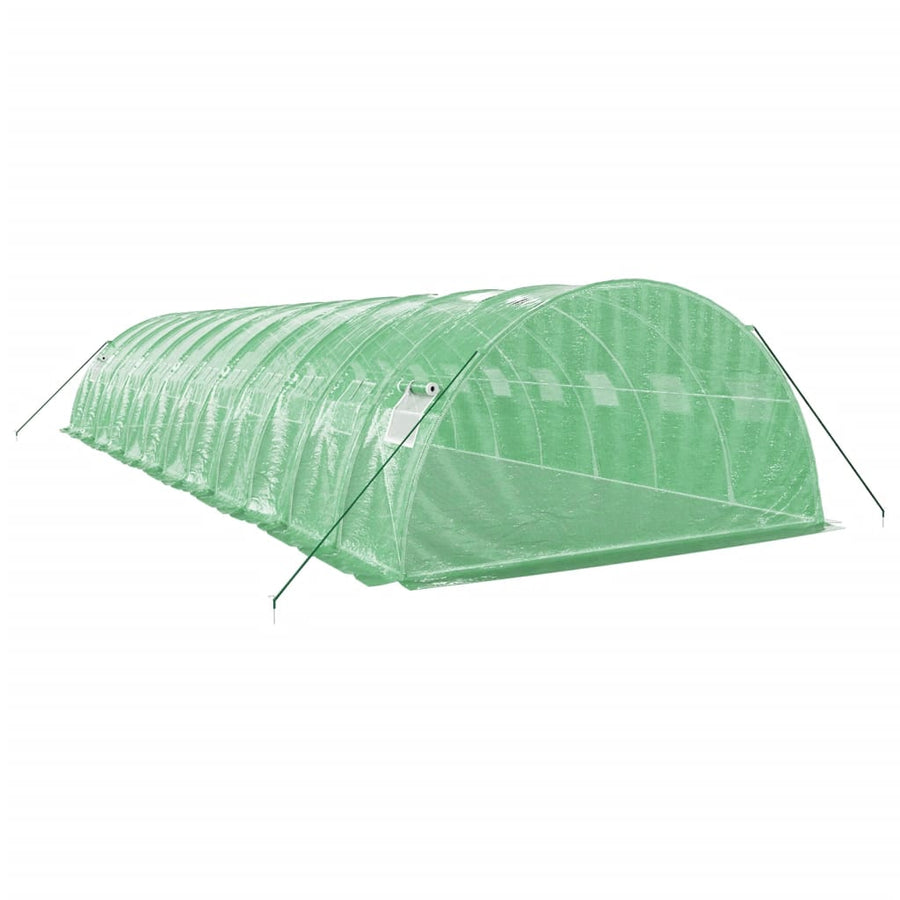 Tuinkas Met Stalen Frame 48 M² 12X4X2 M Groen
