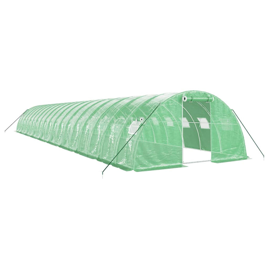 Tuinkas Met Stalen Frame 72 M² 18X4X2 M Groen