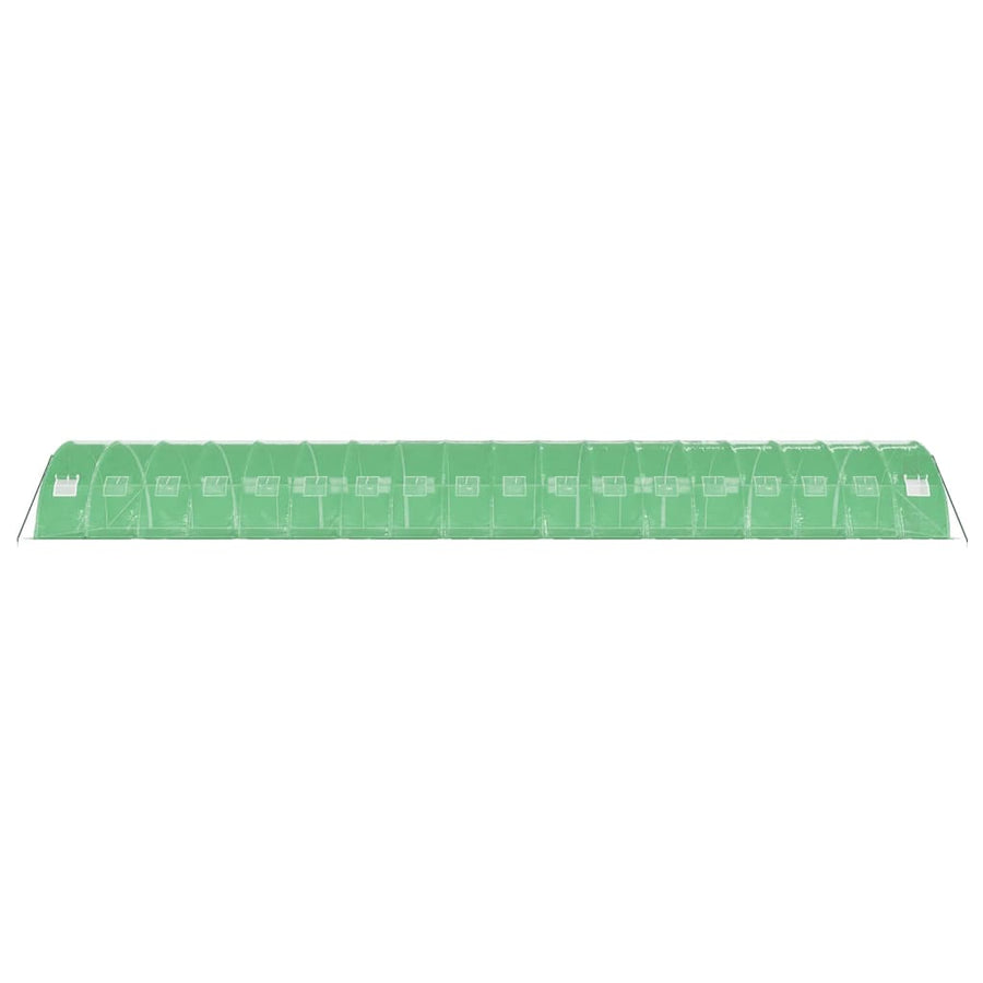 Tuinkas Met Stalen Frame 72 M² 18X4X2 M Groen