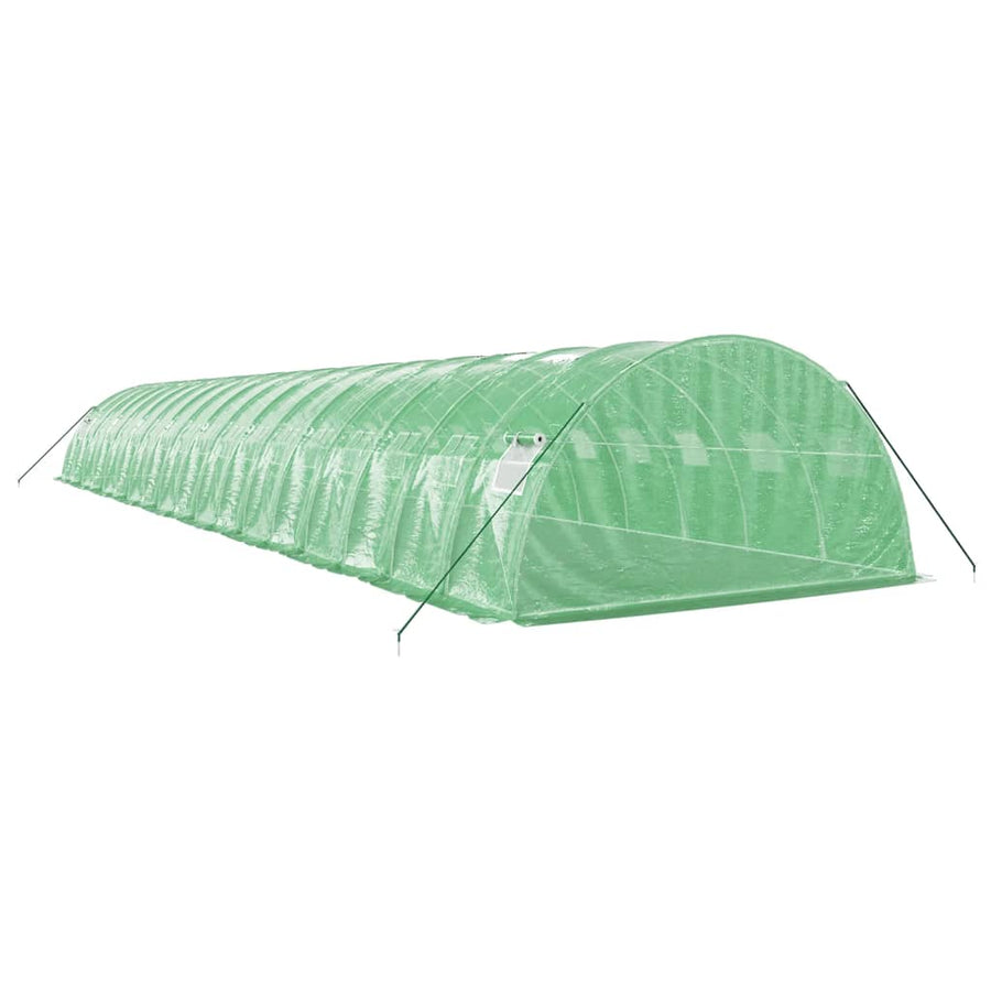 Tuinkas Met Stalen Frame 72 M² 18X4X2 M Groen