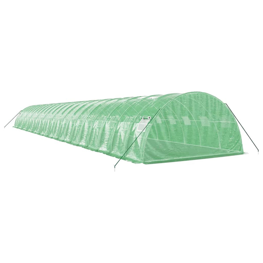 Tuinkas Met Stalen Frame 88 M² 22X4X2 M Groen