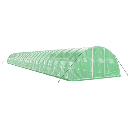 Tuinkas Met Stalen Frame 96 M² 24X4X2 M Groen