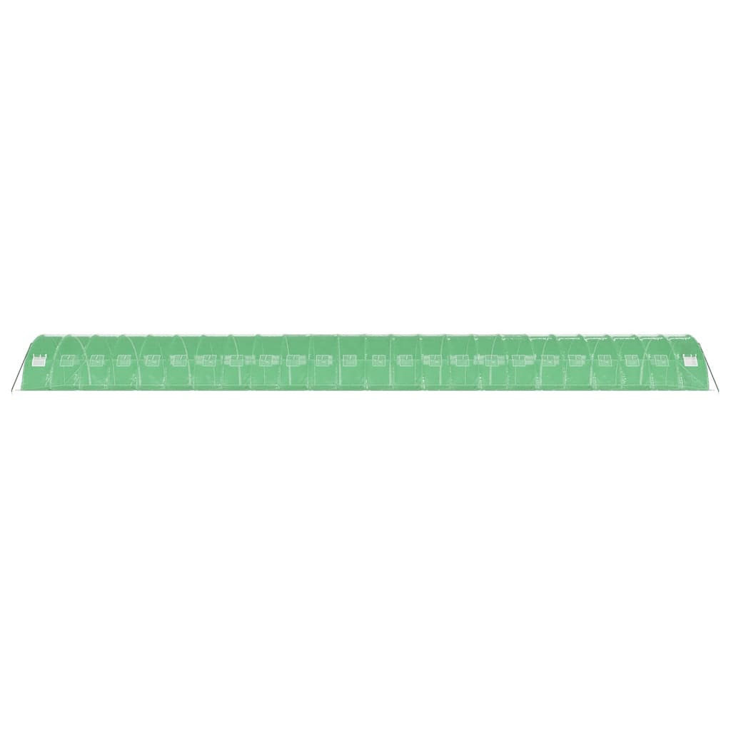 Tuinkas Met Stalen Frame 96 M² 24X4X2 M Groen