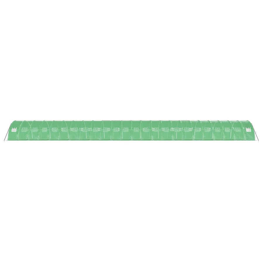 Tuinkas Met Stalen Frame 96 M² 24X4X2 M Groen