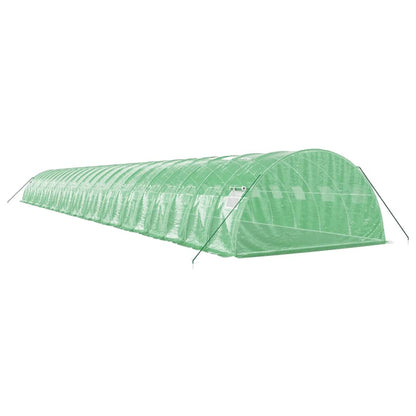 Tuinkas Met Stalen Frame 96 M² 24X4X2 M Groen