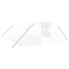 Tuinkas Met Stalen Frame 24 M² 6X4X2 M Wit