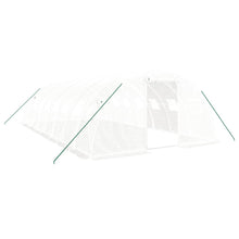 Tuinkas Met Stalen Frame 32 M² 8X4X2 M Wit