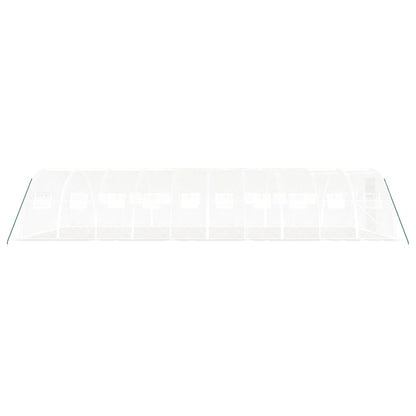 Tuinkas Met Stalen Frame 40 M² 10X4X2 M Wit