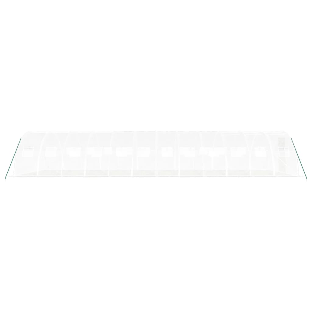Tuinkas Met Stalen Frame 48 M² 12X4X2 M Wit