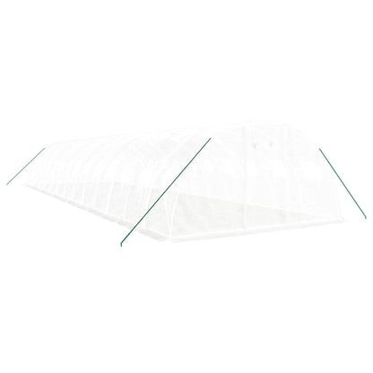 Tuinkas Met Stalen Frame 56 M² 14X4X2 M Wit