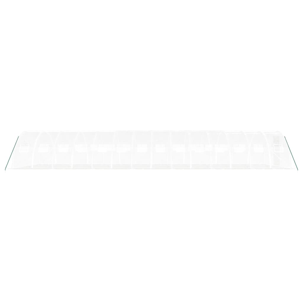 Tuinkas Met Stalen Frame 56 M² 14X4X2 M Wit