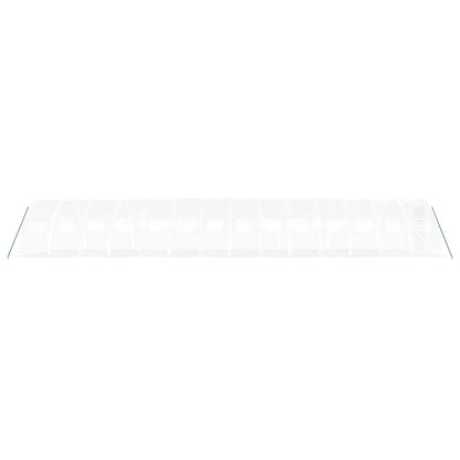 Tuinkas Met Stalen Frame 56 M² 14X4X2 M Wit