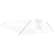 Tuinkas Met Stalen Frame 64 M² 16X4X2 M Wit