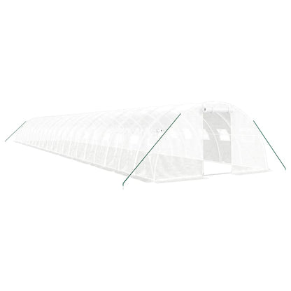 Tuinkas Met Stalen Frame 88 M² 22X4X2 M Wit