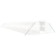 Tuinkas Met Stalen Frame 96 M² 24X4X2 M Wit