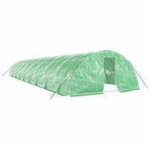 Tuinkas Met Stalen Frame 90 M² 8X5X2,3 M 18 x 5 x 2.3 m Groen