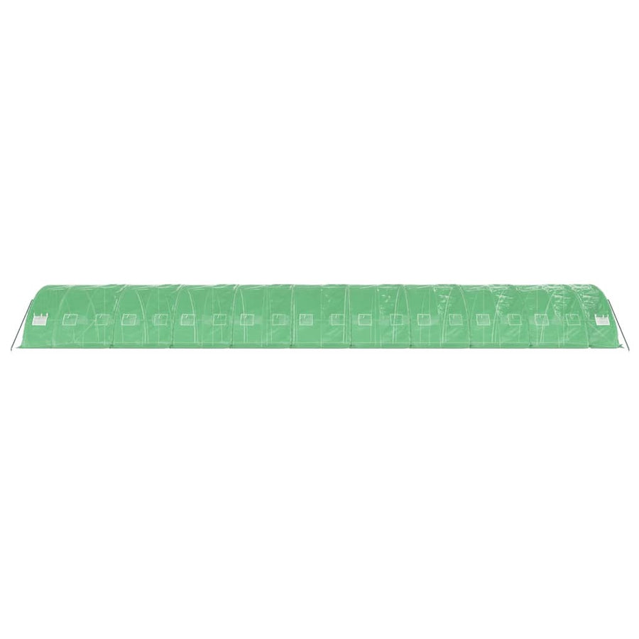 Tuinkas Met Stalen Frame 00 M² 20X5X2,3 M 20 x 5 x 2.3 m Groen