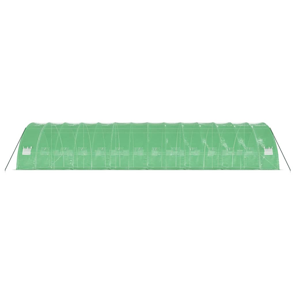 Tuinkas Met Stalen Frame 84 M² 4X6X2,85 M 14 x 6 x 2.85 m Groen